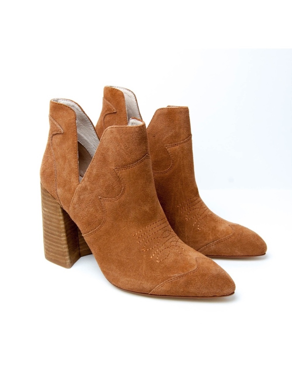 SHELLYS LONDON ‘Duarte’ western boots Embroidered Ankle